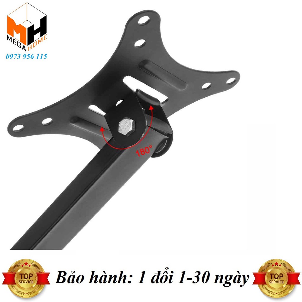 Giá treo màn hình máy tính 14-32inch đa năng xoay 180 độ - hàng nhập khẩu