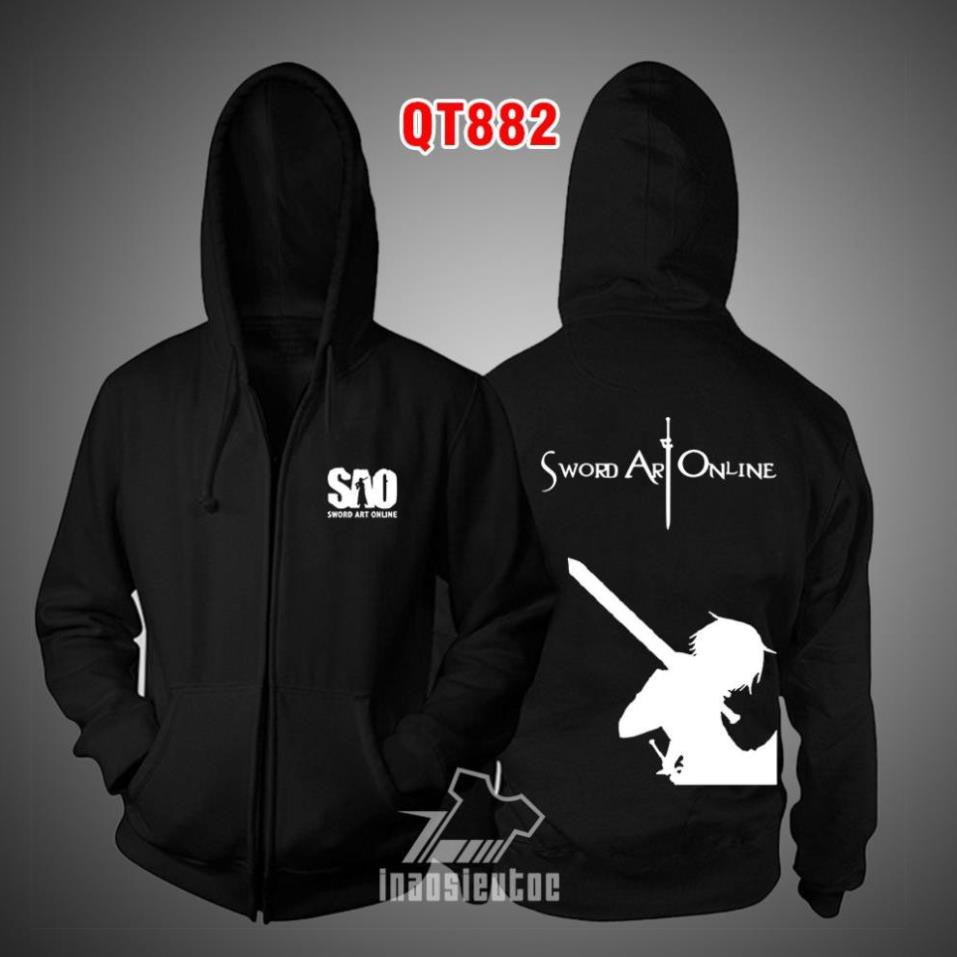 Áo khoác đen Sword Art Online đẹp nhất rẻ chất lượng /uy tin chất lượng