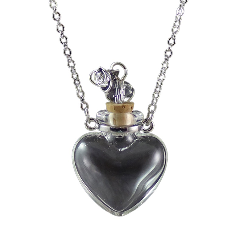 Vòng cổ Dài Mặt Lọ Nước Hoa Thủy Tinh Trong Suốt