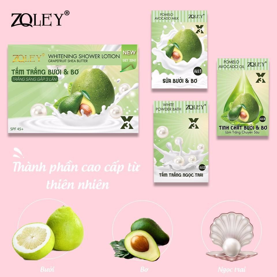 Tắm trắng Bưởi & Bơ ZOLEY | BigBuy360 - bigbuy360.vn