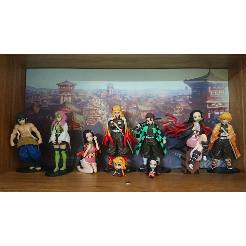 Mô hình các nhân vật Thanh Gươm Diệt Quỷ Kimetsu no yaiba figure
