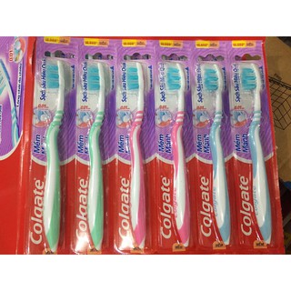 1 CÂY Bàn Chải Đánh Răng Colgate Mềm Mảnh Sạch Sâu Hiệu Quả CÓ MẶT CHẢI LƯỠI