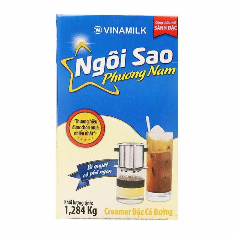 Sữa đặc vinamilk Ngôi Sao Phương Nam xanh dương-1284gam