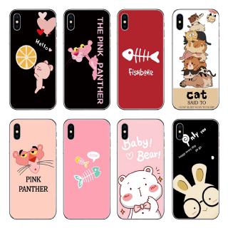 Ốp điện thoại TPU mềm in hình báo hồng cho compatible for iphone X 6 6S 7 8 Plus 5 5S SE