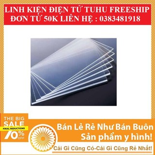 Mica trong khổ a4 dày 2mm