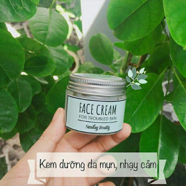 Kem dưỡng da mụn/ nhạy cảm handmade