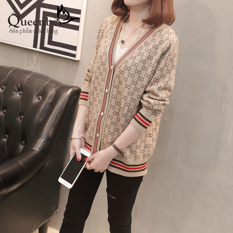 Áo khoác kiểu nữ áo khoác len nữ Queenbe GLA225 Cuocsongvang