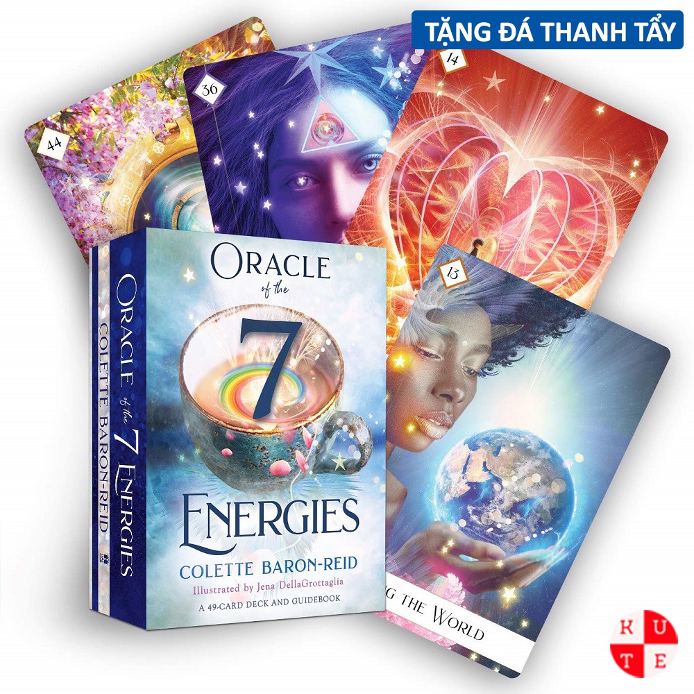 Bài Oracle Of The 7 Energies 49 Lá Bài Tặng Đá Thanh Tẩy C126