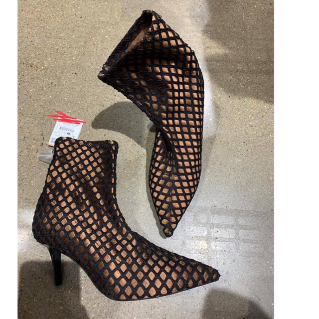 Boot lưới zara sz 36 newtag hàng auth