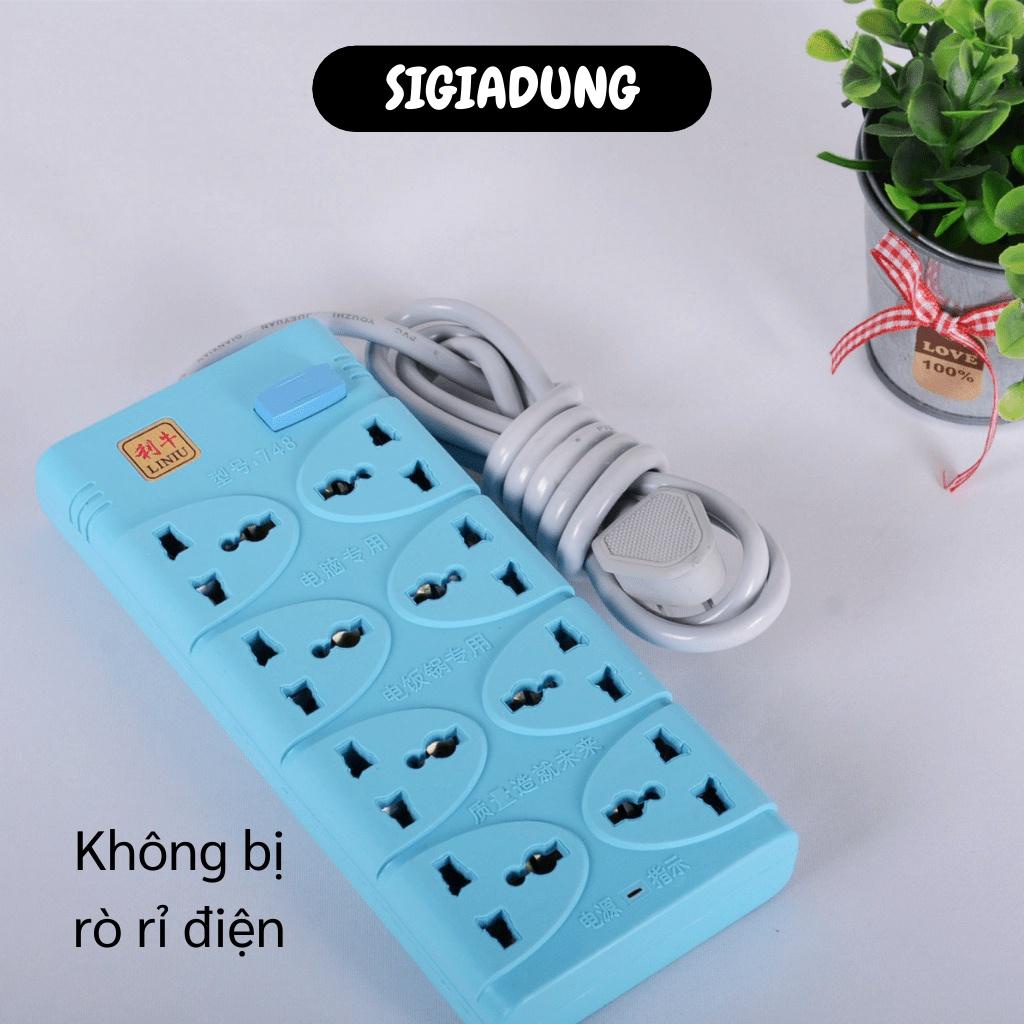 [SGD] Ổ Cắm Điện - Ổ Điện 3 Chấu, 8 Lỗ Cắm, Dây Dài 2m Tiện Lợi 9538