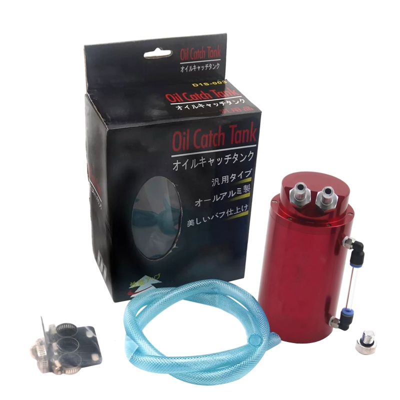 Bình Bắt Dầu Tự Động 2 Cổng Bằng Nhôm Nhỏ Gọn Cho Bể Chứa Nhiên Liệu