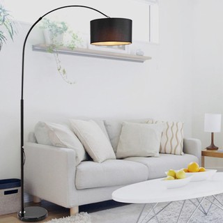 Đèn Cây Đứng D460 - Thiết Kế Dáng Cong Cần Câu Phù Hợp Trang Trí Nội Thất Phong Cách Minimalism.