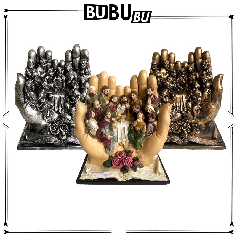 Bức tượng bữa ăn tối cuối cùng bằng resin