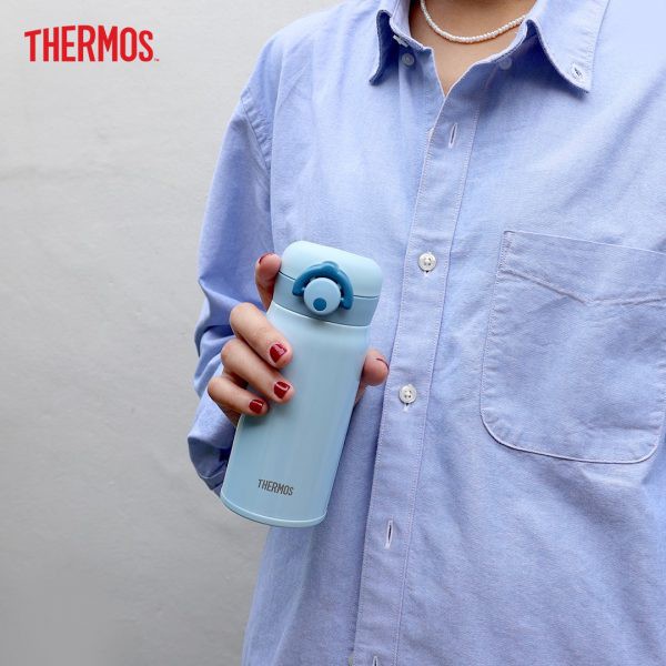 Bình giữ nhiệt Thermos nút bấm JNR-350 - 350ml - Hàng chính hãng