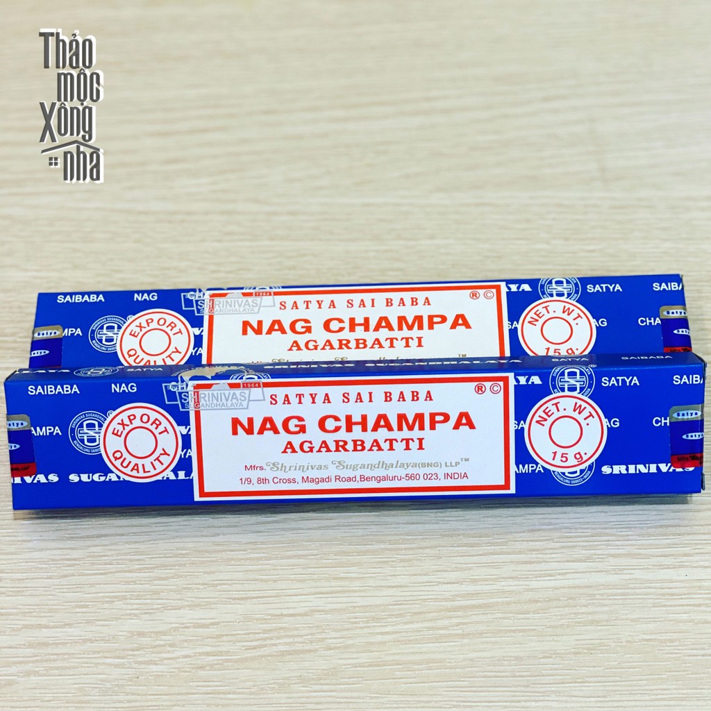 NAG CHAMPA SATYA Thanh hương thiền định, cải thiện nội tâm - THẢO MỘC XÔNG NHÀ
