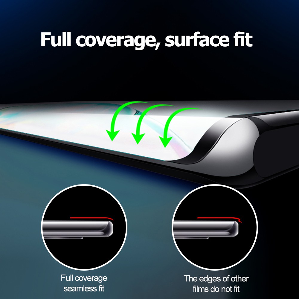 2 In 1 Front Tempered Glass For Samsung Galaxy Note 20 Ultra Note20 5G Note20Ultra Curved Edge Full Cover Clear Transparent Screen Protector And Back Camera Lens Protective Film