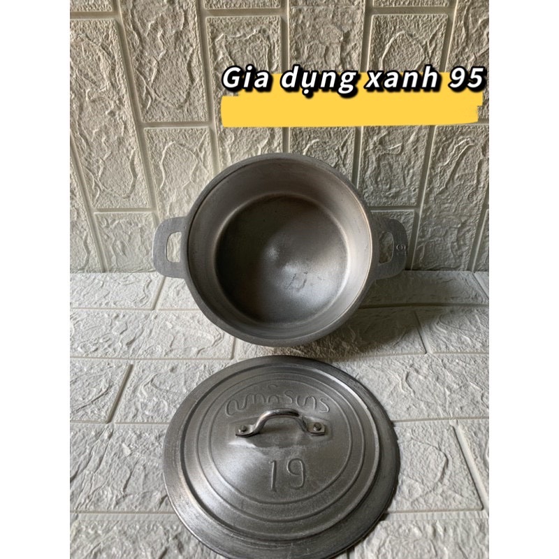 nồi gang miên đúc 19cm hàng cao cấp