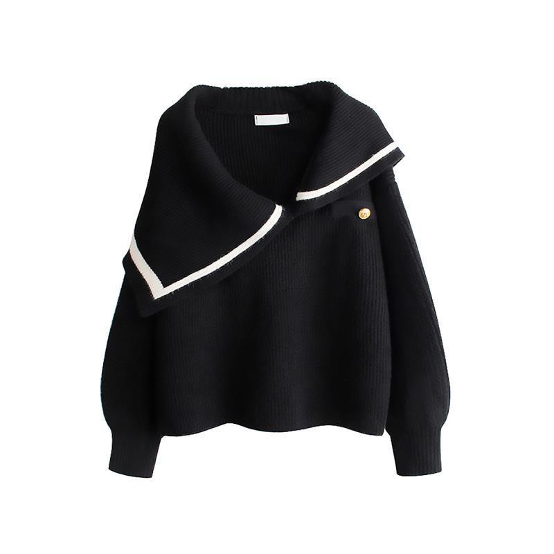 Plus Áo Sweater Dáng Rộng Thời Trang Mùa Thu 2022 Cho Nữ