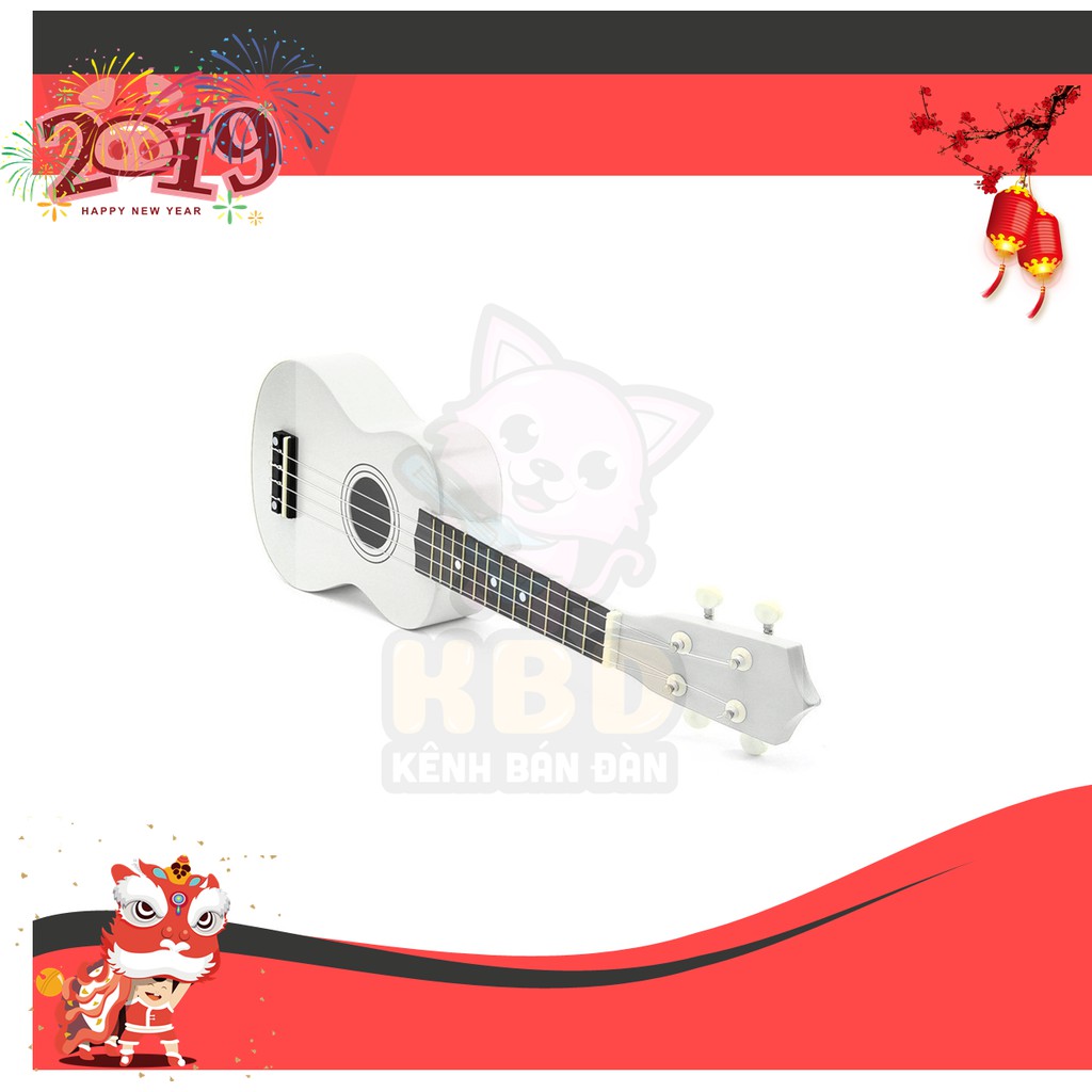 Đàn Ukulele 21&quot; Màu Cam Hemei