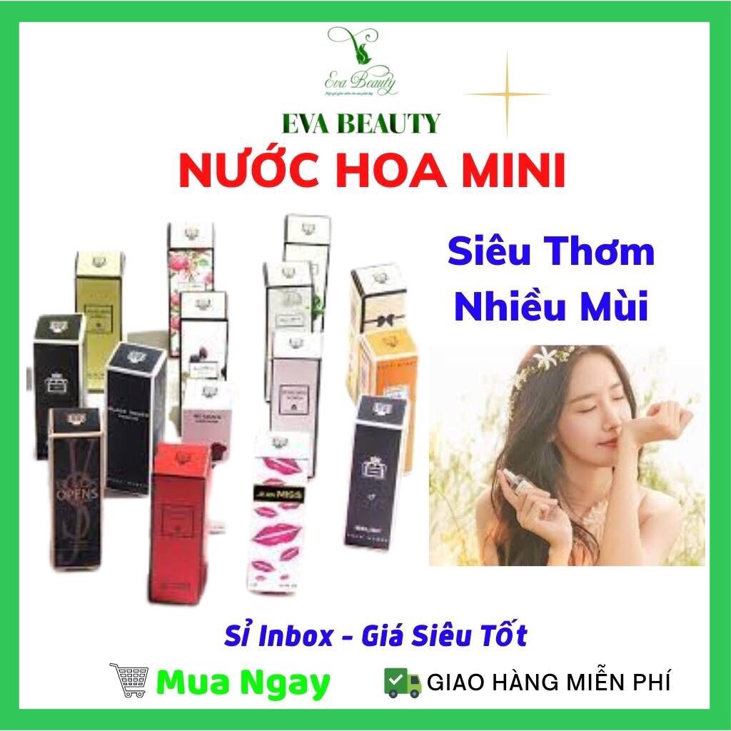 Nước Hoa Test Mini ❤️3ml❤️Dạng Xịt Hương Thơm Quyến Rũ Ngọt Ngào - EVA