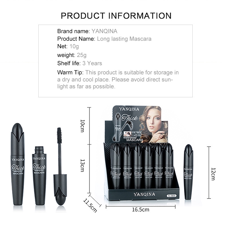 Mascara silicon chống thấm nước YANQINA chất lượng cao | BigBuy360 - bigbuy360.vn