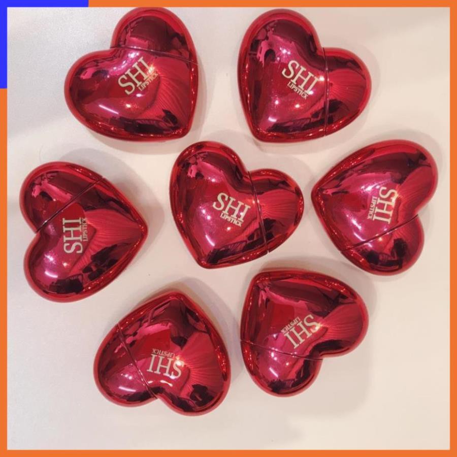 Son trái tim SHI (Hàng Mới Về) Son Môi Dưỡng Ẩm Chống Nước Lâu Trôi Tiện Dụng Chất Lượng Cao V V V | BigBuy360 - bigbuy360.vn