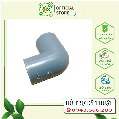 Nối góc 90° uPVC Tiền Phong Ø 21 (Cút 21)