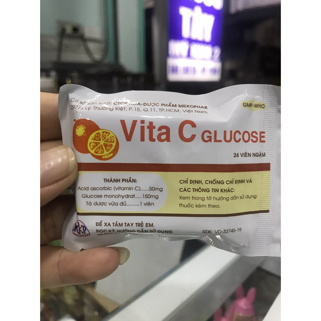 Kẹo cam Vita C ( Kẹo c ) NHÀ THUỐC MỸ KIM