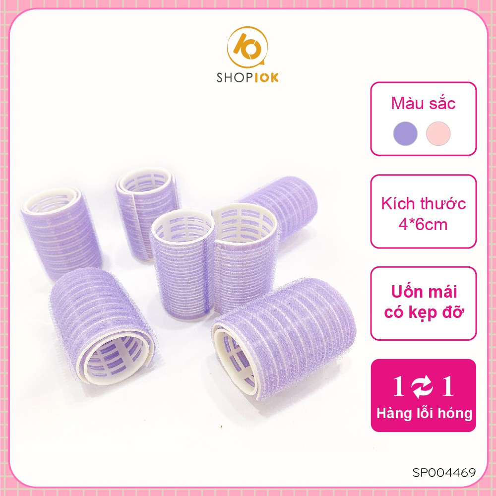 Lô uốn tóc xoăn tự dính, lô không dùng nhiệt, lô uốn xoăn tự nhiên lõi nhựa SHOP10K - SP004469