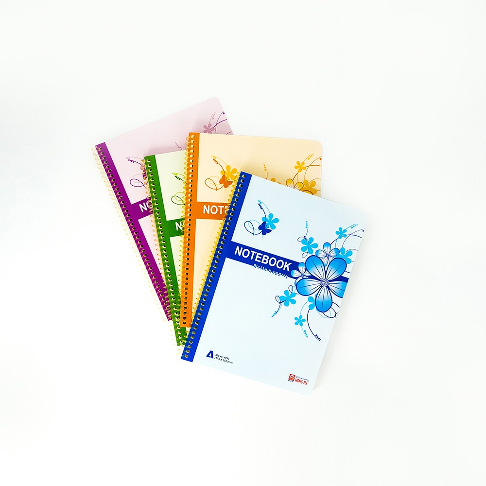 Sổ lò xo Notebook Hồng Hà (4092)