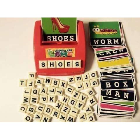 Bộ Matching letter học từ vựng và nhớ mặt chữ tiếng anh