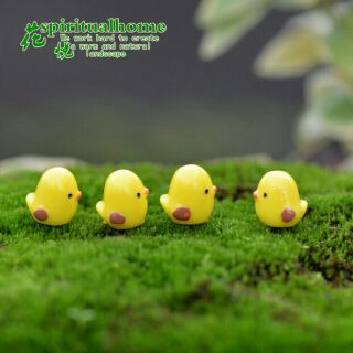 Gà con mini phụ kiện trang trí tiểu cảnh