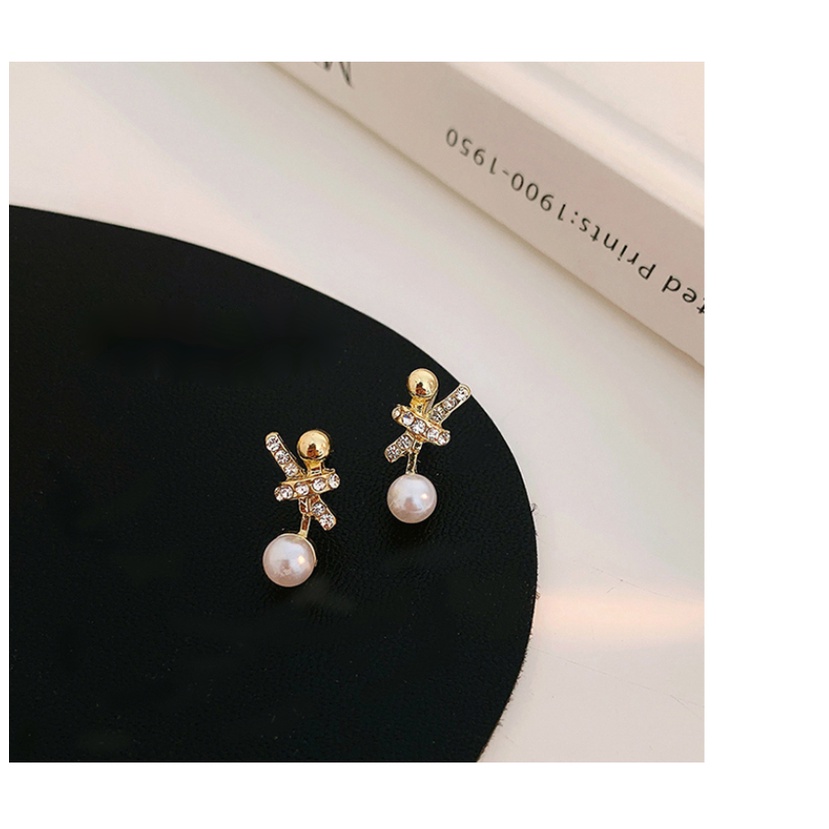 Bông Tai Mạ Bạc Dễ Thương