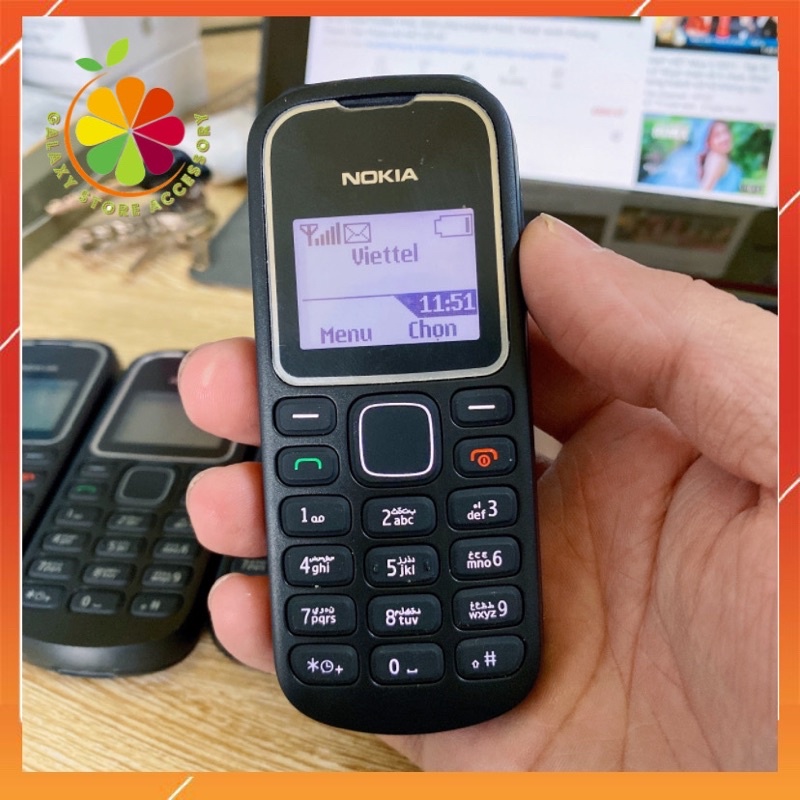 Nokia1280, Điện Thoại Nokia1280 Zin Chính Hãng Phụ Kiện Pin Sạc
