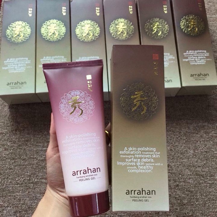 Tẩy tế bào chết da mặt Arrahan Peeling Gel 180ml