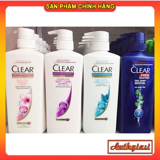 Dầu gội Clear Thái Lan 450-480ml