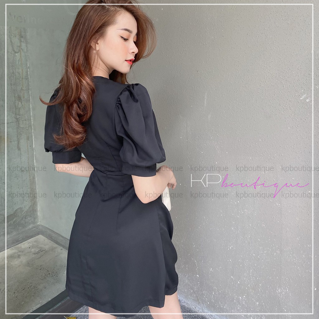 Đầm dự tiệc Kpboutique mã DG02 màu đen, chất lượng cao cấp | BigBuy360 - bigbuy360.vn