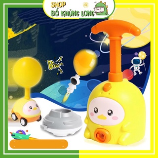Đồ chơi xe bơm bóng cho bé đồ chơi hình xe thú trẻ em - bố khủng long