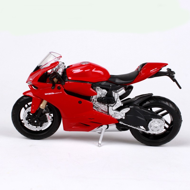 Xe Mô Hình Moto Ducati 1199 Panigale Tỉ Lệ 1:18 - Maisto - Đỏ - 8789