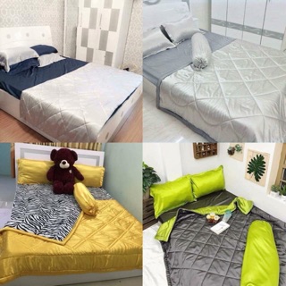Bộ ga phi lụa thái Tuấn 1m6 (hình thật 100%)