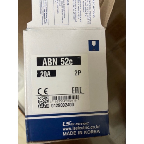 ( Chính hãng ) MCCB ABN52c 20A LS XỊN. APTOMAT LS