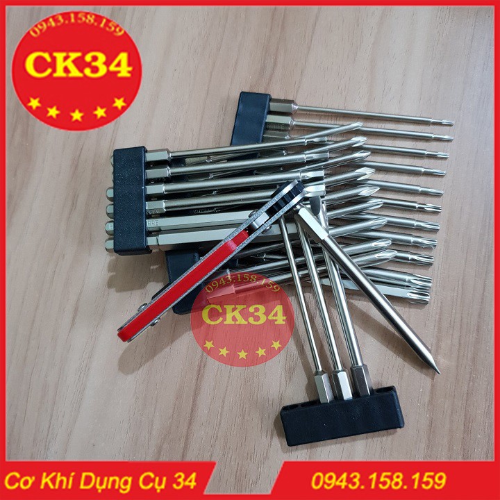 Bộ tô vít tổng hợp BROPPE 27 Chi Tiết Và Tay Vặn Tự Động