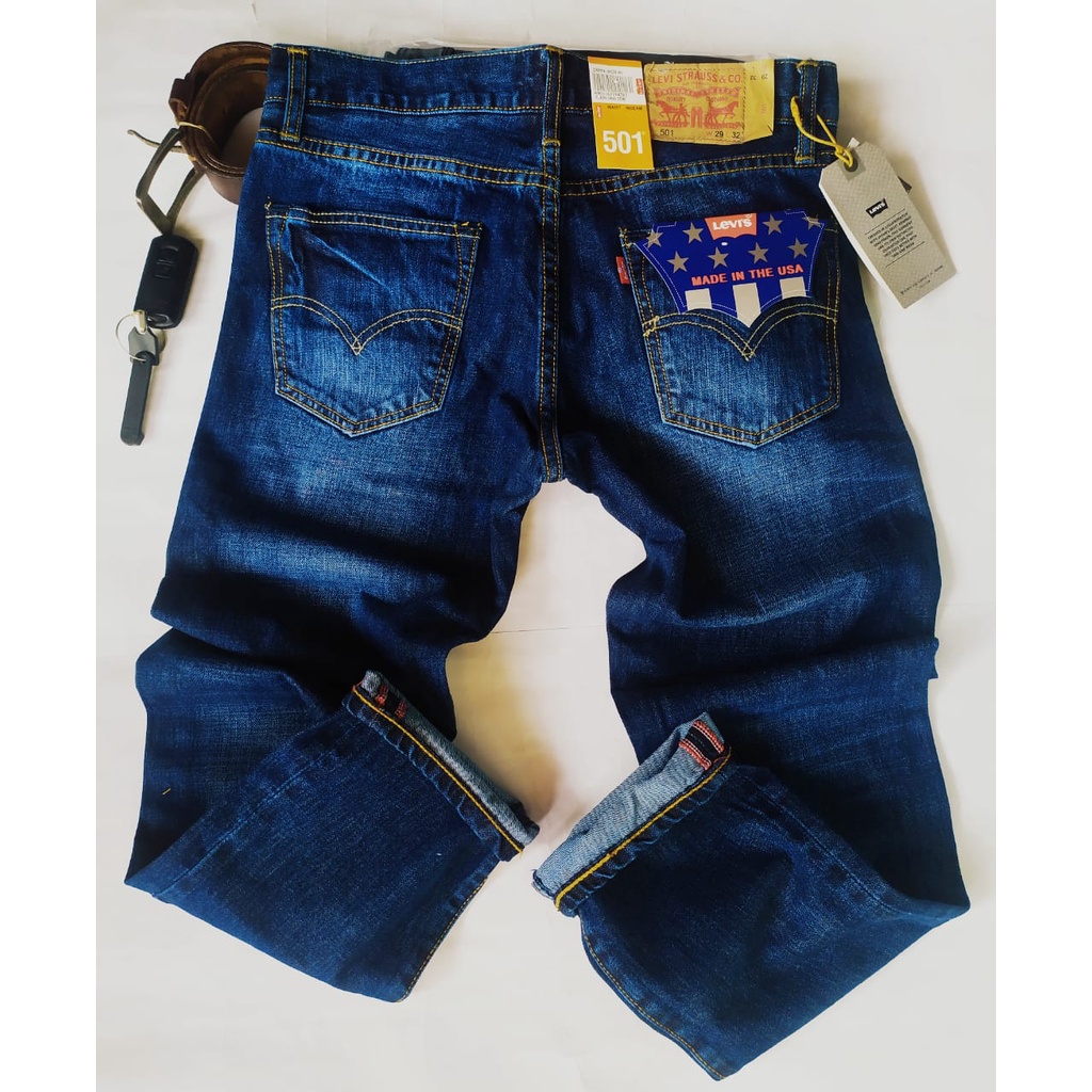 501 usa levis Quần jean / quần jean tiêu chuẩn cho nam