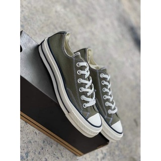Giày /converse/ màu xanh rêu