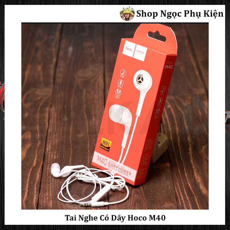 Tai Nghe Có Dây Hoco M40