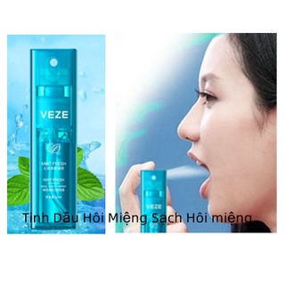 Tinh Dầu Hôi Miệng Sạch Hôi miệng 10ml kháng khuẩn, khử mùi hôi, chăm sóc răng miệng,giúp làm thơm miệng tức thì