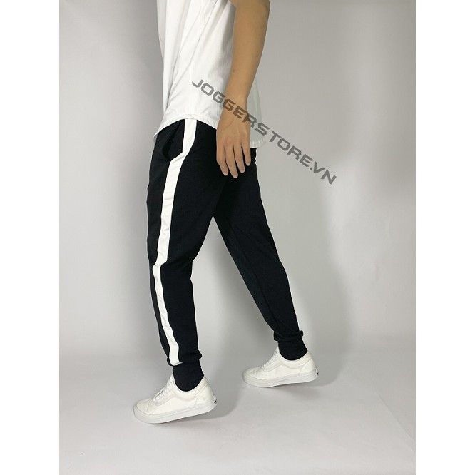 Quần Jogger Thun 1 Sọc Thể Thao