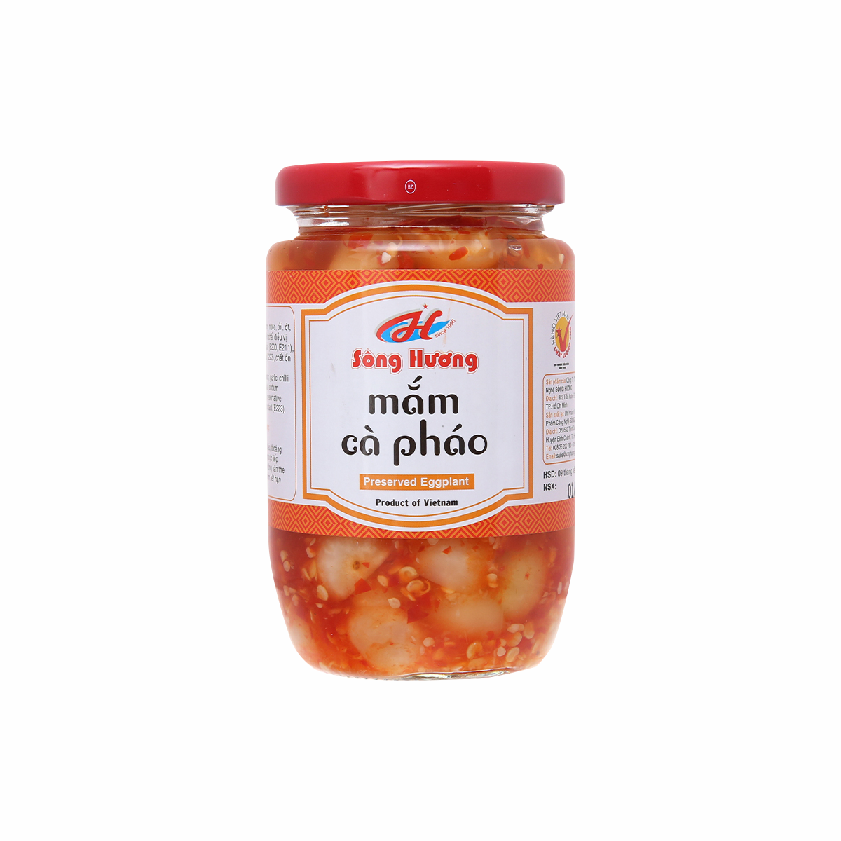 Mắm Cà Pháo Sông Hương Foods Hũ 860g - Làm quà Tết , ăn kèm chả lụa , bánh chưng , lạp xưởng , tôm khô , nem chua | BigBuy360 - bigbuy360.vn