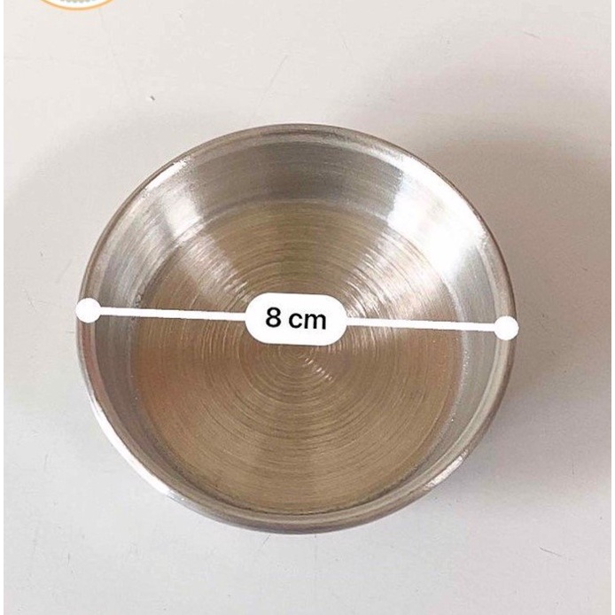 Khuôn nhôm làm bánh da lợn, bánh bông lan, bánh mì hoa cúc mini dùng trong nấu ăn làm bánh 8cm, 9cm , 10cm
