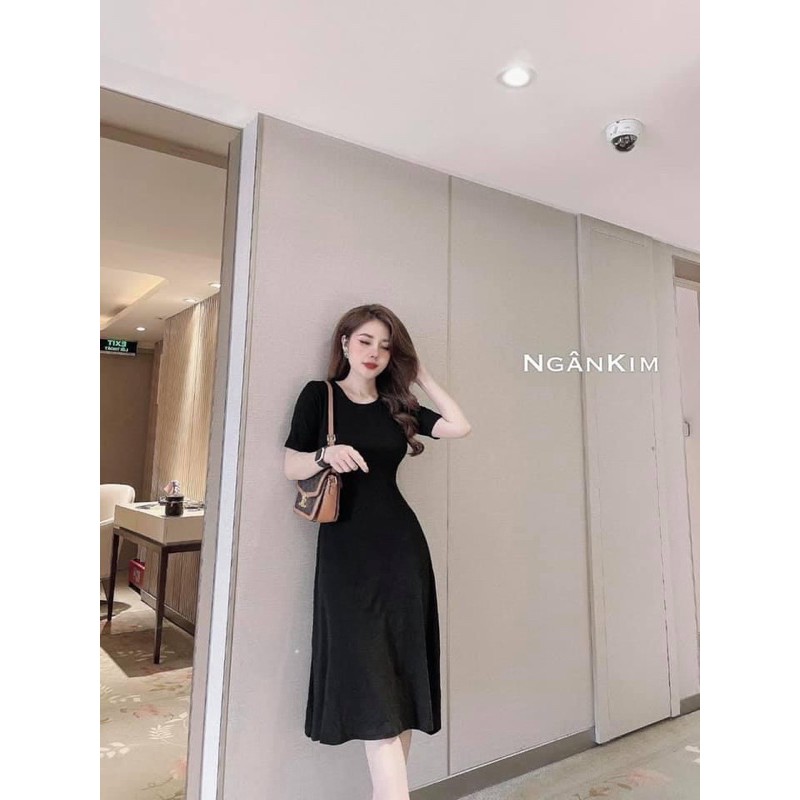 [Mã FAMAYWA2 giảm 10K đơn 50K] V237 VÁY TRƠN XOÈ CỘC TAY 5 MÀU | BigBuy360 - bigbuy360.vn